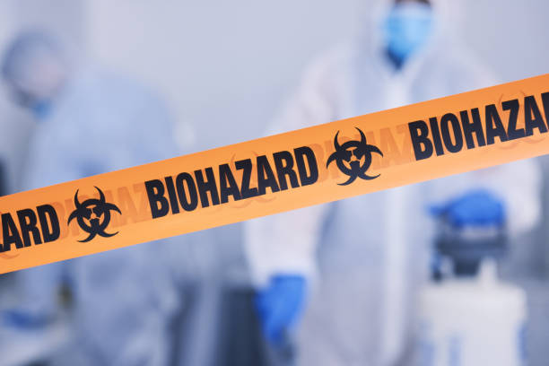 Professional Biohazard Cleanup technician working in Ada, MI